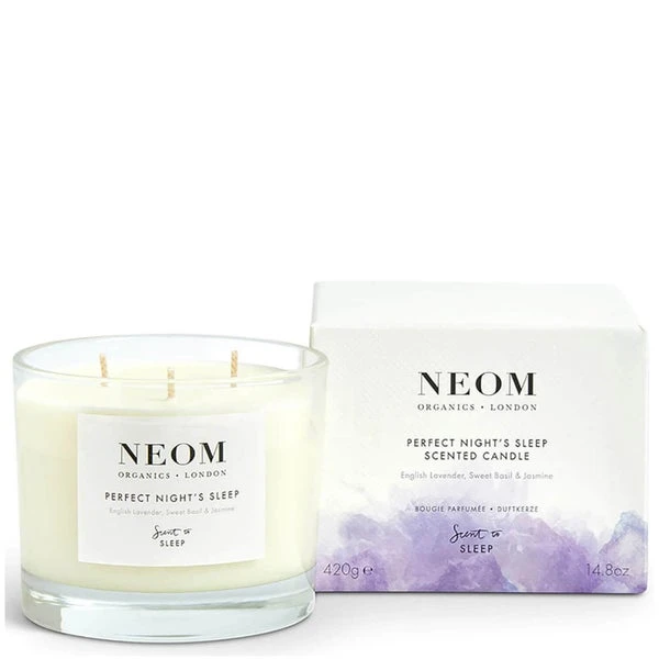 NEOM Perfect Nights Sleep Scented 3 Wick Candle 3 NEOM Perfect Nights Sleep Scented 3 Wick Candle