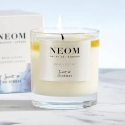 NEOM Real Luxury De-Stress Scented 1 Wick Candle -Illamasqua Sales 10970358 1634824843791655