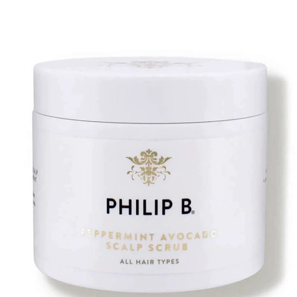 Philip B Peppermint Avocado Scalp Scrub 236ml 3 Philip B Peppermint Avocado Scalp Scrub 236ml