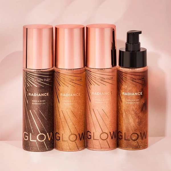 Makeup Revolution Glow Radiance Shimmer Oil 3 Makeup Revolution Glow Radiance Shimmer Oil