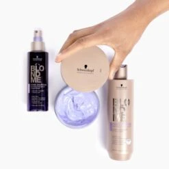 Schwarzkopf Professional BLONDME Cool Blondes Neutralizing Mask 6.76 Oz -Illamasqua Sales 12904842 1794966100807526