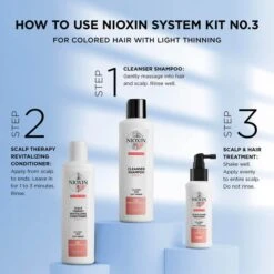 Nioxin System 3 Scalp And Hair Treatment 6.8 Oz -Illamasqua Sales 12914737 1834853844995433